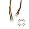 Gniazdo Micro JST z przewodem 200mm - dwa gniazda - 5 PIN raster 1.25 - żeński (female)