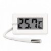 Termometr LCD biała obudowa -50 +70stC 2xLR44