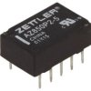 Przekaźnik elektromagnetyczny, DPDT, Ucewki: 5VDC, Iwyj: 1A, na PCB AZ850P2-5