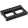 Connfly DS1009-24AT1WS-0B2 IC socket 24 pins 2.54 mm spacing tube