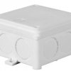 Puszka n/t hermetyczna pusta 88x88x55mm IP67 biała N80x80S odporna na UV 35133206