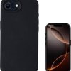 4Smarts Silikon Case Cupertino Cover Apple iPhone 16e czarny Kompatybilny z MagSafe 541362