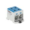 Zacisk uniwersalny niebieski 2xAl/Cu 25-150mm² 1500V złączka szynowa OTL150-2 Morek