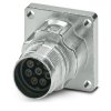 Złącze wielostykowe przemysłowe 8-pinowe M17 Montaż przedni Gniazdo Phoenix Contact