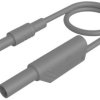 Hirschmann Test & Measurement MAL S WS-B 100/2,5 gr Przewód pomiarowy bezpieczny złącze żeńskie bezpieczeństwa 4 mm złąc