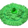 Głowica mocowania mopa bez uchwytu, 200g, Zielony, Bawełna