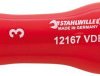Stahlwille 12167 VDE-10 12420003 Przedłużka do kluczy nasadowych 1 szt.