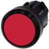 Przycisk 22Mm Tworzywo Czerwony Płaski Bez Samopowrotu Odbl Przez Wciśnięcie...