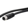 Złącze i kabel Złącze A M8 długość 2m Rodzaj A Żeńskie