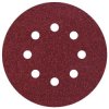 Wolfcraft 2070100 Router Sandpaper 80 Grit Ø125mm Hook-and-Loop 25pcs