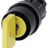 Siemens 3SU10004JL110AA0 3SU1000-4JL11-0AA0 Przełącznik kluczykowy 2 x 45 ° IP66, IP67, IP69/IP69K 1 szt.