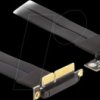 88044 riser card, PCIe x4 90° > PCIe x4 90°, 30 cm cable