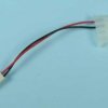 ADAPTER ZAS.1x4-PIN MOLEX->2-PIN