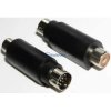 miniDIN przejście miniDIN 7 pin (2rzędy) wtyk / RCA gniazdo