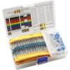 800 szt. 300 wartości zestaw rezystorów metalowych z filmem i zestawem diod LED 5 MM 1% dokładności 10Ω-1M Zestaw komponentów el
