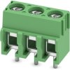 PCB terminal, 3 pole, pitch 5 mm, AWG 26-14, 17.5 A, screw connection, green, 1935174