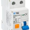 Wyłącznik różnicowoprądowy z członem nadprądowym 1P+N 20A 30mA typ AC LC-Tec EBS9BLN-30/20/AC LCTEC-EBS9BLN-30/20/