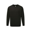 Sweter, Kite Premium Sweatshirt, Unisex, M, Czarny, Bawełna 35%, Poliester 65