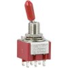 TruComponents 751506 Toggle switch Panel Mount On/On DPDT Solder Terminal