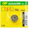 Bateria alkaliczna AG1, GP164, LR60, LR621; GP