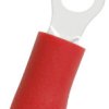 Zacisk oczkowy rozmiar przewodu 1.5mm² Ø 3.2mm izolowany średnica wew 3.2mm Czerwony RS PRO