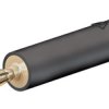 Adapter do złącz pomiarowych, rodzaj: Złącze męskie na żeńskie, wtyk: 2mm, gniazdo: 4mm, 10A, Czarny, 30 V ac, 60 V dc