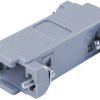 econ connect AG9/9 Obudowa adaptera D-SUB Ilość styków: 9 ABS 180 ° szary 1 szt.