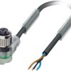 Przewód czujnik-siłownik ze złączem Złącze M12 liczba rdzeni 3 długość 1.5m Rodzaj A Żeńskie