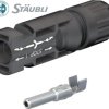 Wtyk MC4, złącze do przewodu 4/6mm2 (fi=5,0-6,0 mm) Staubli (MultiContact) - opak. 10 szt