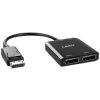 LINDY 38430 DisplayPort Adapter Black