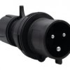 Wtyczka przenośna 32A 3P 200V-250V /FE/ IP44 czarna