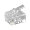 Wtyczka RJ11 do kabla płaskiego, 4-biegunowa do zaciskania na...
