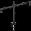 PM-OFFICE-02 Monitor holder, 2 displays, table mount, up to 8 kg, 13