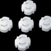 98594 Plug protector, white: 5 pieces