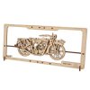 Motocykl Indie - wersja 2,5D - model mechaniczny do składania - fornir - 42 elementy - Ugearsmodels