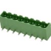 Łączówka; EDRC-5.08-08P-4; 8 torów; R=5,08mm; 8,2mm; 15A; 300V; przewlekany (THT); kątowe 90°; zamknięta; zielony; KLS; RoHS