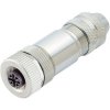 Binder 99-1526-814-04 Female 4-6mm 4 Pin Shielded with Screw Clamp Terminal