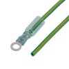 Molex Przewód wstępnie zagniatany Pierścień bez lutu Terminalseria: Perma-Seal Niezakończonydł.: 150 mm Zielony, Żółty