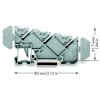 WAGO 812-140 Busbar Mount Grey 25 pieces Reliable and Sturdy