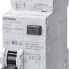 Wyłącznik różnicowoprądowy/automatyczny Siemens 5SU13547KK06 2 styki 6 A 0.03 A 230 V
