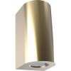 Nordlux 49721035 Canto Maxi Outdoor Wall Light Brass 56W GU10 Minimalist