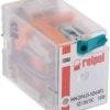 Przekaźnik mocy 24V dc 4PDT Relpol 900mW, Wciskane 640Ω Wciskane