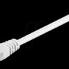 93498 Cat.5e F/UTP patch cable CCA white 5.0 m