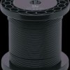 Fibre optic cable, fibers: 1, acrylic, black, E20774