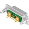 D-Sub socket, 5 pole, 5W1, equipped, straight, solder pin, 3005W1SAR76E20X