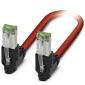 kabel LAN Phoenix Contact 1402518, 1 szt., RJ45, 2.00 m, czerwony