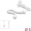 22060 Cable Drill Ø 5 mm transparent, 100 pieces