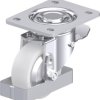 Blickle 940057 LH-SPO 100K-3-ST-FA-FS Rolka obrotowa z blachy stalowej Średnica koła: 100 mm Maksymalne obciążenie: 500