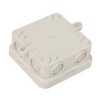 Puszka N/T Odgałęźna 75X75x36mm Ip55 A 8 Jasnoszara 2000016