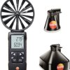 Anemometr testo 0563 1417-ISO, 0.3 do 20 m/s, 0 do +50 °C, Kalibracja (ISO)